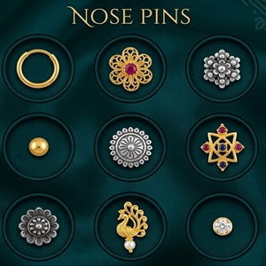 Nose Pins - Exclusive & Unique Designs